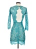 Luxxel 100% Polyester Teal Cocktail Dress Size S - photo 2