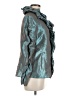 Jerry T Metallic Teal Jacket Size M - photo 4