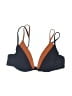 L Space Color Block Blue Swimsuit Top Size M - photo 1