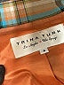 Trina Turk Plaid Tan Blazer Size 8 - photo 6