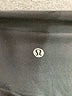 Lululemon Athletica Solid Black Gray Active Pants Size 4 - photo 7