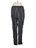 Jessica Simpson 100% Viscose Stripes Gray Casual Pants Size S - photo 2
