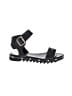 Attilio Giusti Leombruni 100% Leather Black Sandals Size EU (IT) 36 / US 6 - photo 1