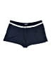 Danskin Now 100% Polyester Solid Blue Athletic Shorts Size 16 - 18 - photo 1