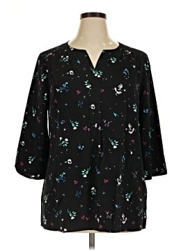 Croft & Barrow 3/4 Sleeve Blouse
