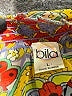 BILA 100% Rayon Orange Short Sleeve Blouse Size L - photo 7