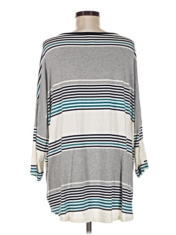 DressBarn 3/4 Sleeve T-Shirt (view 2)