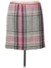 Vineyard Vines Plaid Gray Wool Skirt Size 10 - photo 1