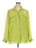 Liz Baker 100% Polyester Green Long Sleeve Blouse Size 20 - photo 1