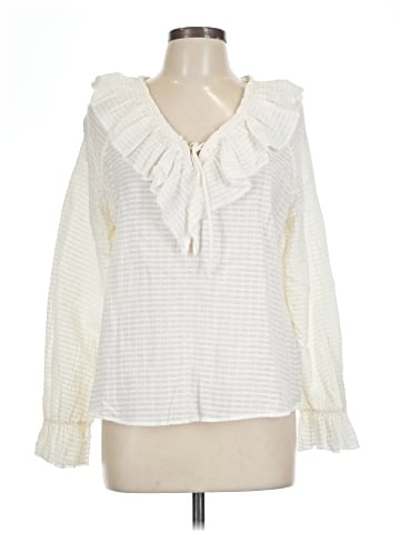 M&S Long Sleeve Blouse (view 1)