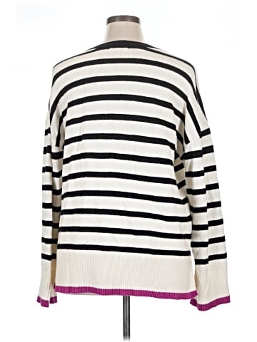 Marled Pullover Sweater (view 2)