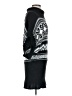 2b bebe 100% Acrylic Chevron-herringbone Black Poncho Size S - photo 4