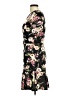 Love...ady Floral Black Casual Dress Size M - photo 5
