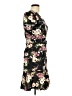 Love...ady Floral Black Casual Dress Size M - photo 4