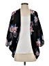 Meraki 100% Polyester Black Kimono Size S - photo 1
