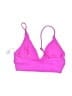 L Space Solid Pink Swimsuit Top Size M - photo 2