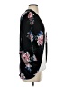 Meraki 100% Polyester Black Kimono Size S - photo 4
