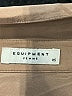 Equipment 100% Silk Brown Sleeveless Silk Top Size XS - photo 7