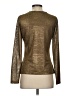 Fever Metallic Gold Long Sleeve Top Size S - photo 2