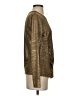 Fever Metallic Gold Long Sleeve Top Size S - photo 4