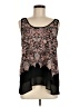 Dex 100% Polyester Black Sleeveless Blouse Size M - photo 1