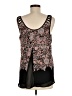Dex 100% Polyester Black Sleeveless Blouse Size M - photo 2