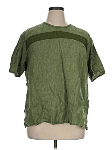 Flax Short Sleeve Top (view 1)