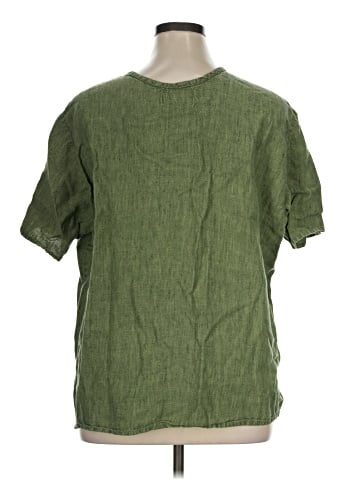 Flax Short Sleeve Top (view 2)
