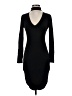 Lux Solid Black Cocktail Dress Size S (estimated) - photo 1