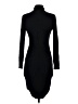 Lux Solid Black Cocktail Dress Size S (estimated) - photo 2