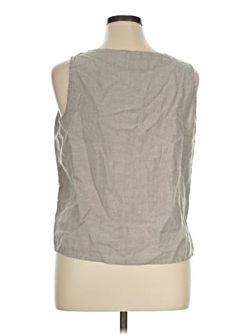 Flax Sleeveless Blouse (view 2)
