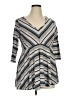 Jessica Simpson Gray 3/4 Sleeve Top Size XL - photo 1