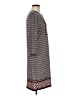 Max Studio Chevron-herringbone Gray Casual Dress Size M - photo 4