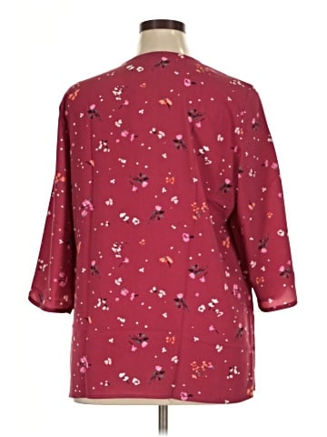 Croft & Barrow 3/4 Sleeve Blouse (view 2)