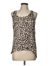 Ambiance Apparel 100% Polyester Tan Tank Top Size L - photo 1