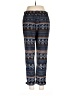 Elevenses 100% Polyester Print Blue Casual Pants Size 6 - photo 2
