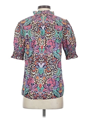 Liberty Art Fabrics for J.Crew Short Sleeve Blouse (view 2)