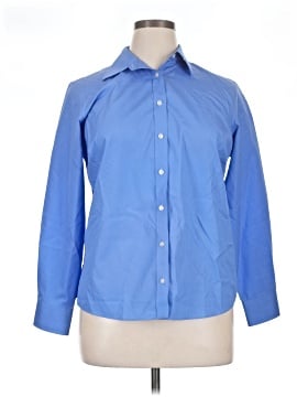 Lands' End Long Sleeve Button-Down Shirt (view 1)