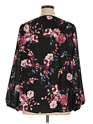 Apt. 9 3/4 Sleeve Blouse (view 2)
