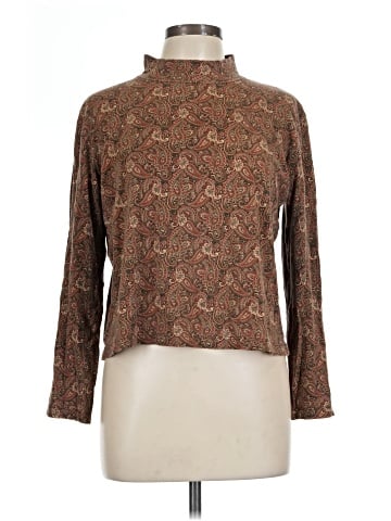 Jones New York Sport Long Sleeve Blouse (view 1)