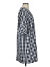 Draper James Checkered-gingham Blue Casual Dress Size 4 - photo 4