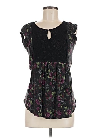Faded Glory Short Sleeve Blouse (view 1)