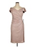 Xscape Tan Cocktail Dress Size 16 - photo 1