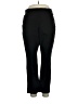 New York & Company Solid Black Active Pants Size 1X - photo 1