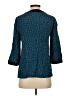 Boden 100% Viscose Teal 3/4 Sleeve Blouse Size 4 - photo 2