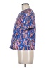 MSGM 100% Polyester Blue Short Sleeve Blouse Size M (estimated) - photo 5