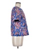MSGM 100% Polyester Blue Short Sleeve Blouse Size M (estimated) - photo 4