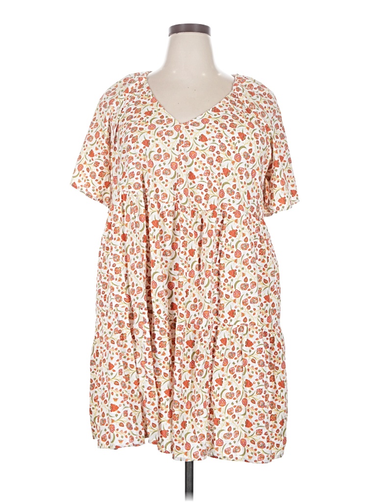 Pre-owned Old Navy Casual Dress In Ivory