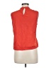 Tiny 100% Cotton Orange Sleeveless Blouse Size M - photo 2