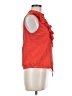 Tiny 100% Cotton Orange Sleeveless Blouse Size M - photo 4
